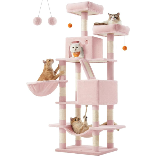 Árbol Rascador para Gatos FEANDREA 168 cm